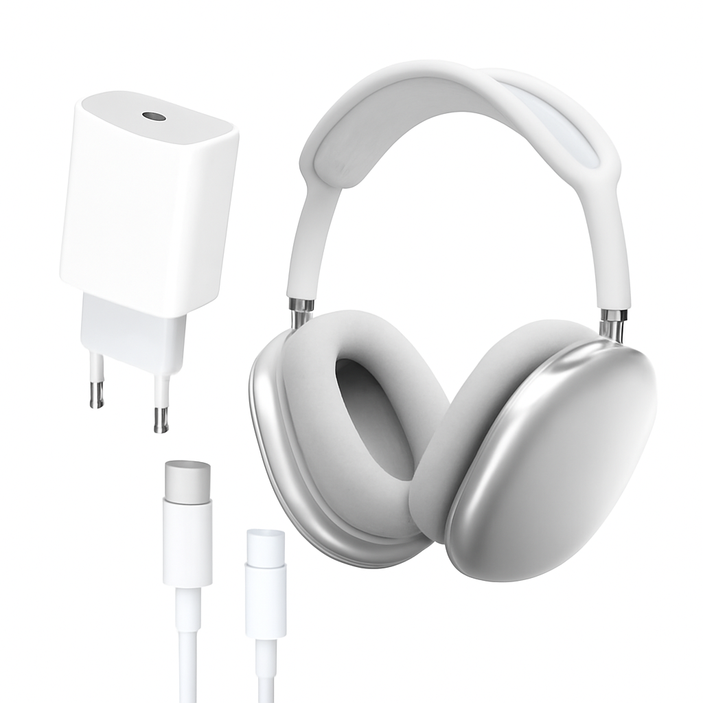 Kit Carregador Iphone + Fone de ouvido P9