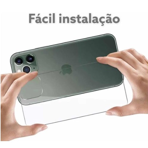 L - Tech Película Cerâmica Traseira IPhone Gel Flexível