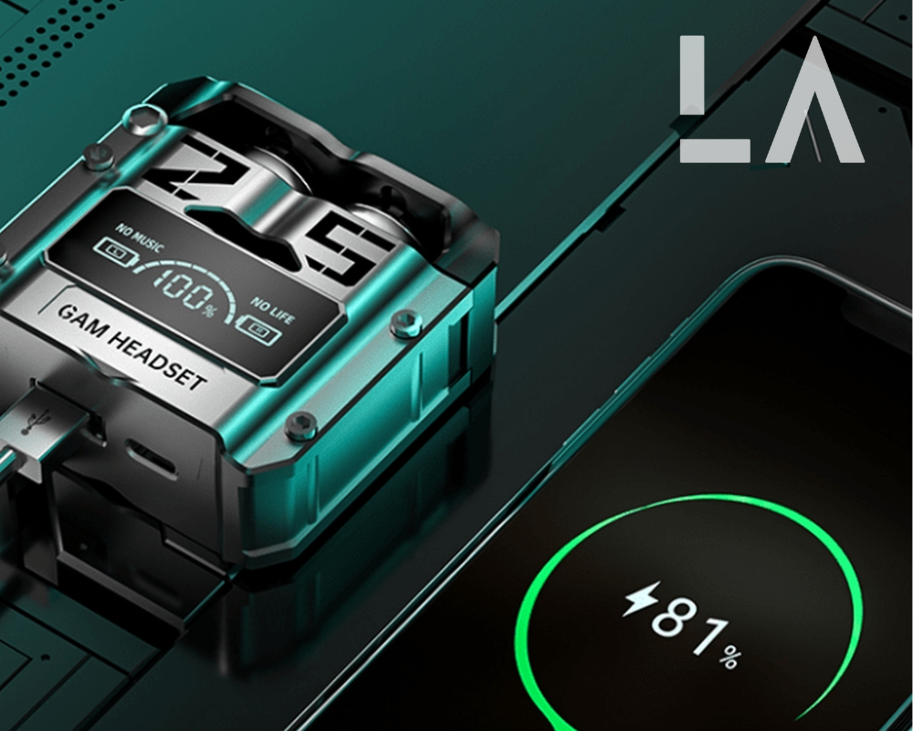 L-Tech Fones De Ouvido Originais M25 TWS Sem Fio Bluetoot