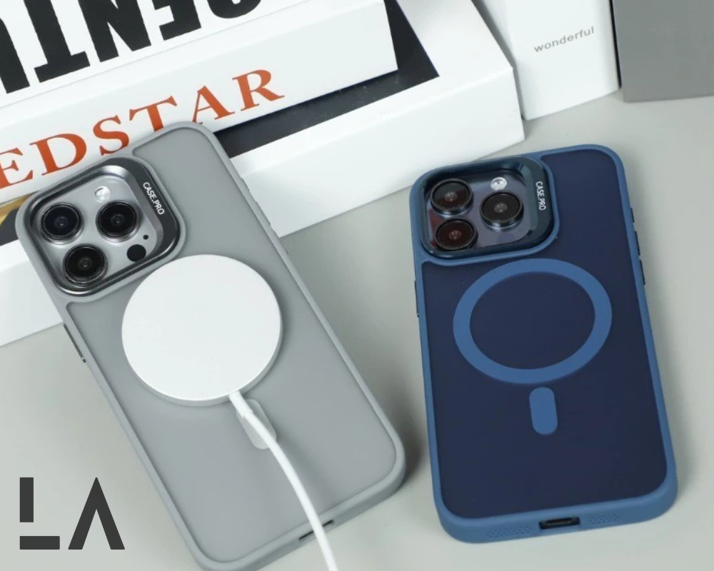 L- Tech Capa Magnética Translúcida De Luxo Para Iphone
