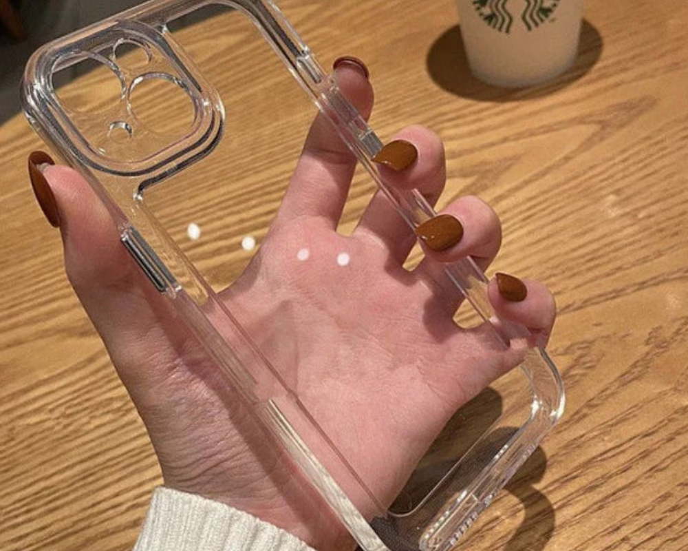 L- Tech Capa transparente para iPhone