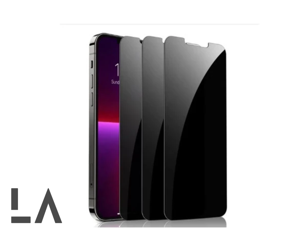 L- Tech Kit 3 Películas IPhone Privacidade de Vidro 3DL