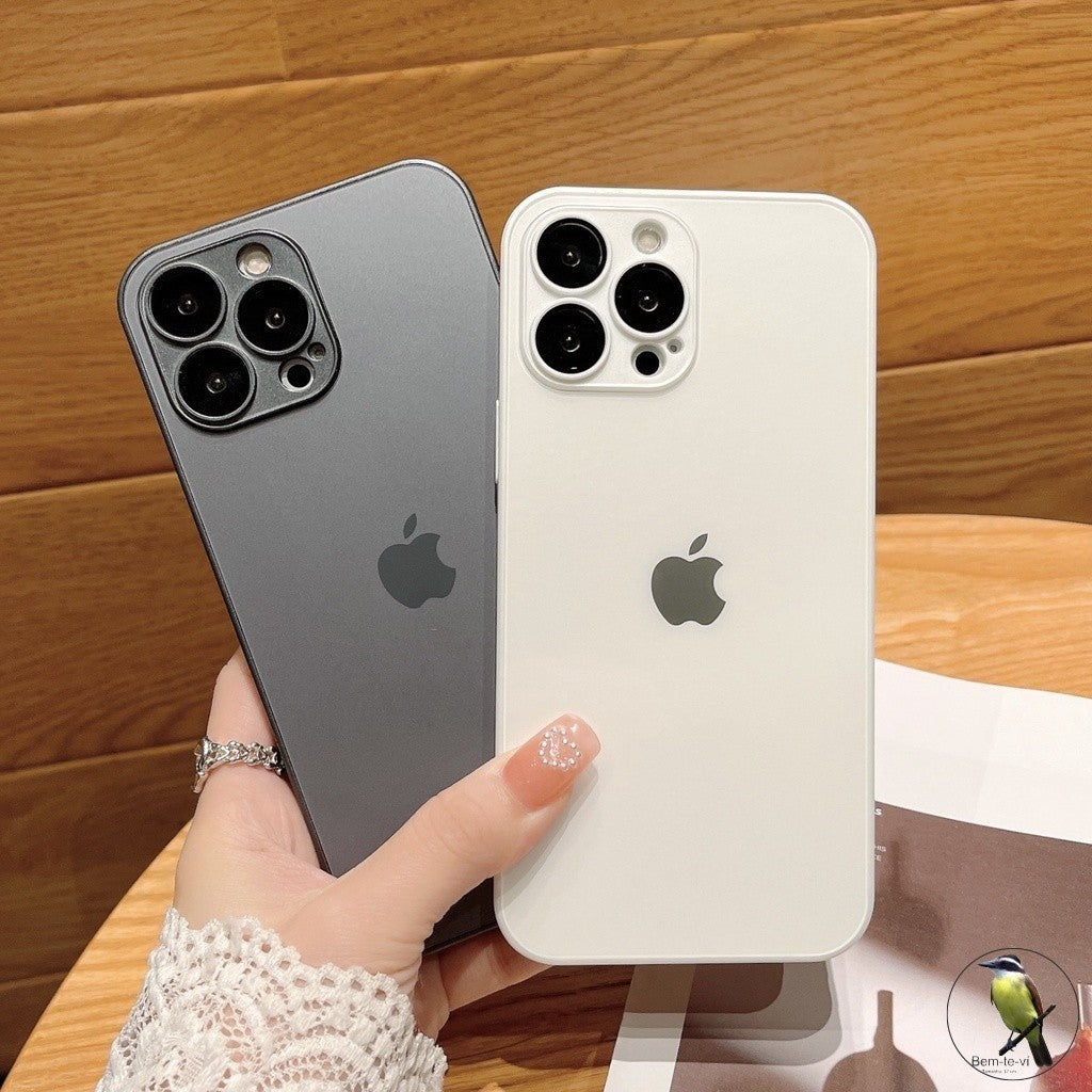 L- Tech Capa iPhone De Vidro Fosco